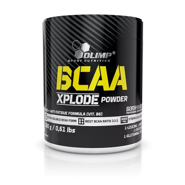 پودر بی سی ای ای الیمپ مدل BCAA Xplode طعم پرتقال وزن ۲۸۰ گرم