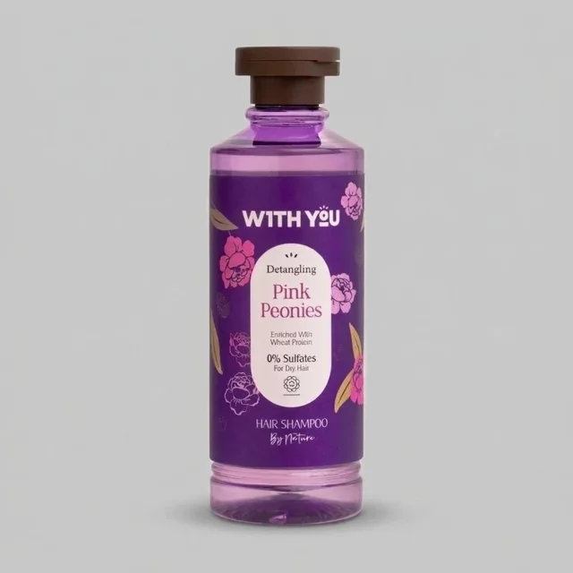 شامپو مو ویت یو مدل Pink Peonies حجم ۳۰۰ میلیلیتر
